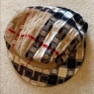 Burberry Check Newsboy Cap